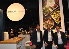 Paardekooper had flink uitgepakt met de nieuwste non plastic wegwerp lijnen en verpakkingen.​ Arjan van den Bosch, Henri Timmerman en Tim de Veij deden de presentatie.​